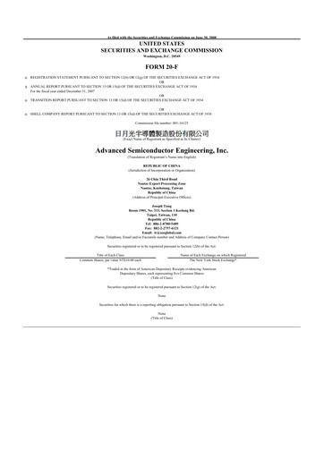 Thumbnail ASE Group
 20-F Annual Report 