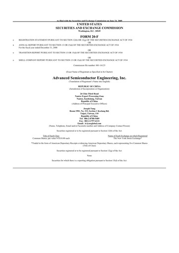 Thumbnail ASE Group
 20-F Annual Report 