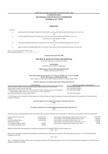 Thumbnail NatWest Group 20-F Annual Report 
