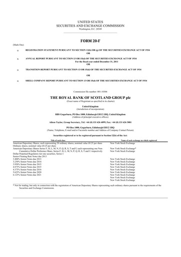 Thumbnail NatWest Group 20-F Annual Report 