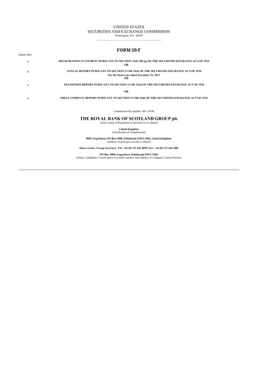 Thumbnail NatWest Group 20-F Annual Report 