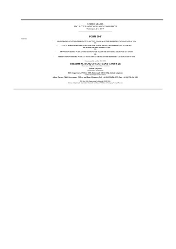 Thumbnail NatWest Group 20-F Annual Report 