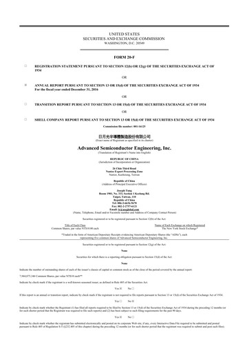 Thumbnail ASE Group
 20-F Annual Report 