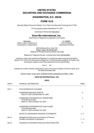 Thumbnail Winmark 10-Q Quarterly Report FY 
