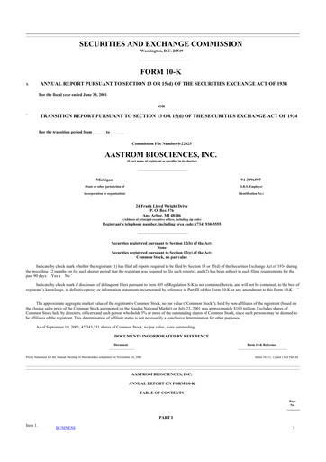 Thumbnail Vericel
 10-K Annual Report 