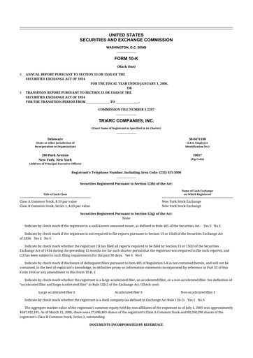 Thumbnail Wendy’s 10-K Annual Report 