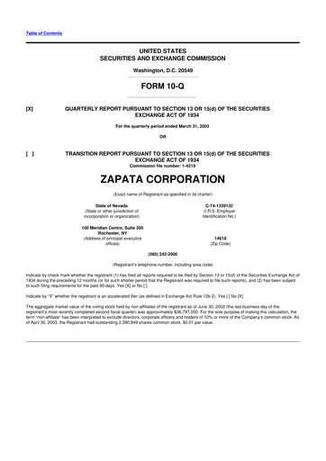 Thumbnail Spectrum Brands
 10-Q Quarterly Report FY 
