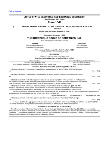 Thumbnail The Interpublic Group of Companies 10-K Annual Report 