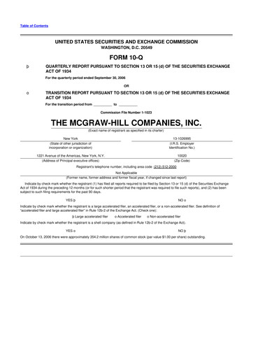 Thumbnail S&P Global 10-Q Quarterly Report FY 