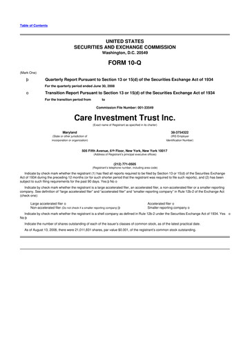 Thumbnail Tiptree 10-Q Quarterly Report FY 