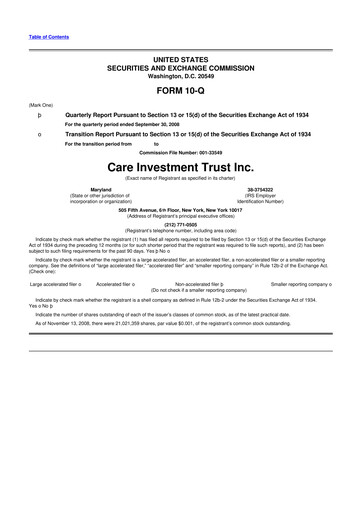 Thumbnail Tiptree 10-Q Quarterly Report FY 