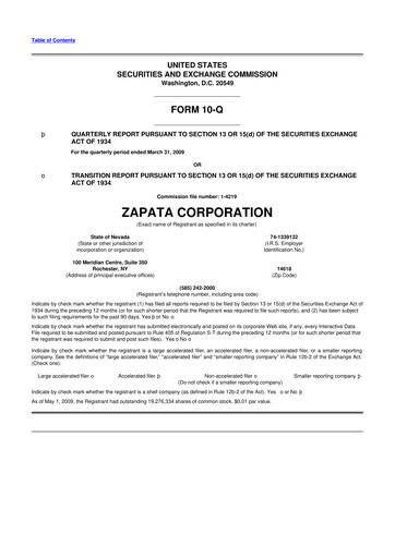 Thumbnail Spectrum Brands
 10-Q Quarterly Report FY 