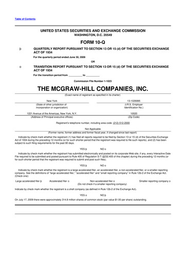 Thumbnail S&P Global 10-Q Quarterly Report FY 