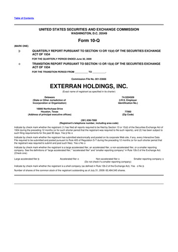 Miniature Archrock 10-Q Rapport trimestriel  