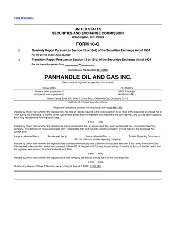 Thumbnail PHX Minerals 10-Q Quarterly Report FY 