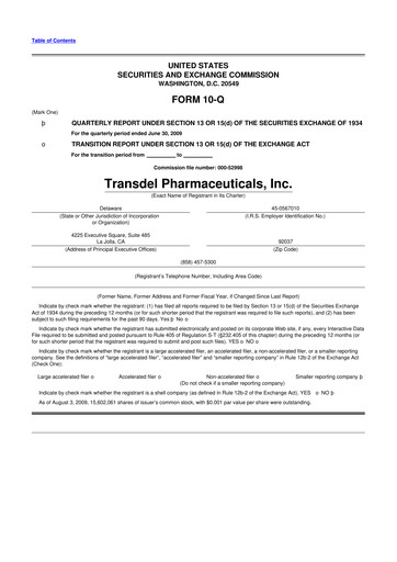 Vorschaubild Harrow, Inc. 10-Q Quartalsbericht  