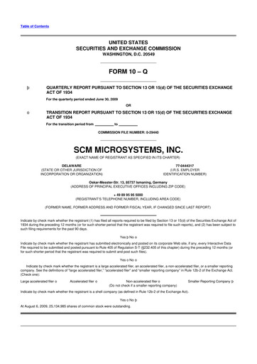 Thumbnail Identiv 10-Q Quarterly Report FY 