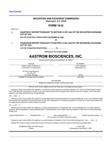 Thumbnail Vericel
 10-Q Quarterly Report FY 