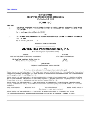 Thumbnail Savara 10-Q Quarterly Report FY 