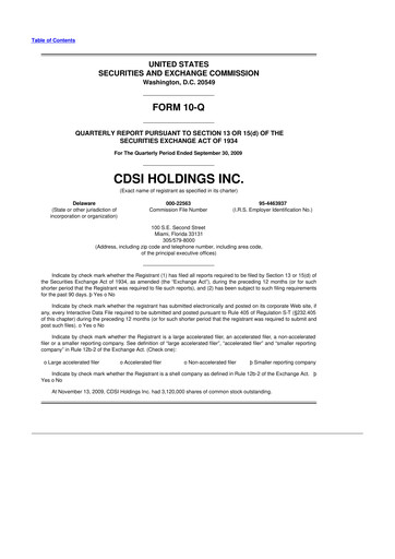 Miniature Safe & Green Holdings 10-Q Rapport trimestriel  