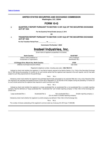 Thumbnail Insteel Industries 10-Q Quarterly Report FY 