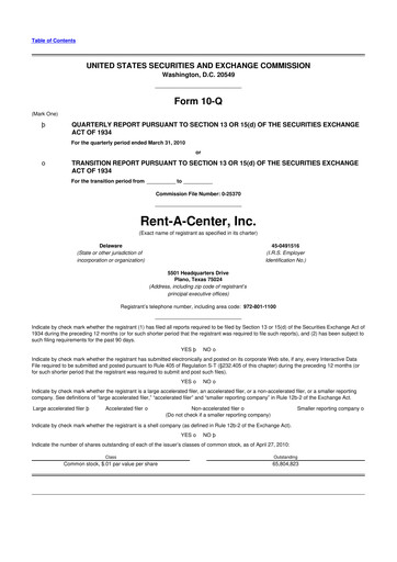 Thumbnail Upbound Group 10-Q Quarterly Report FY 
