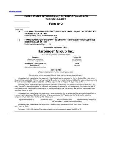 Thumbnail Spectrum Brands
 10-Q Quarterly Report FY 