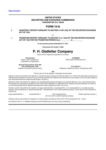 Miniature Magnera 10-Q Rapport trimestriel  