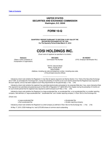 Miniature Safe & Green Holdings 10-Q Rapport trimestriel  