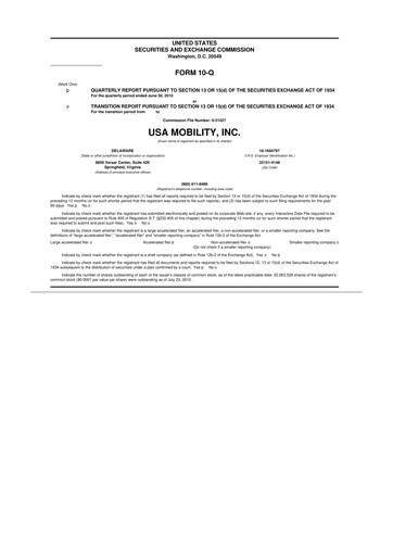 Thumbnail Spok Holdings
 10-Q Quarterly Report FY 