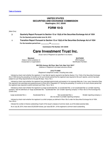 Thumbnail Tiptree 10-Q Quarterly Report FY 