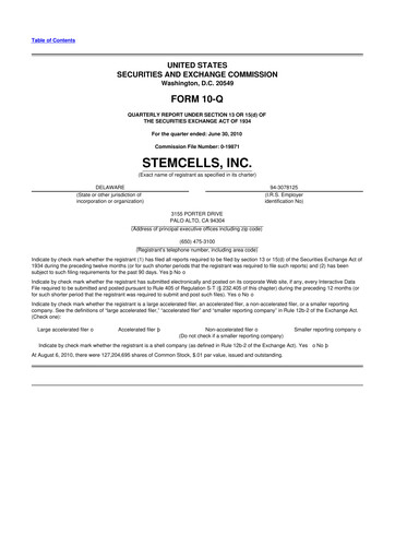 Miniature Microbot Medical
 10-Q Rapport trimestriel  