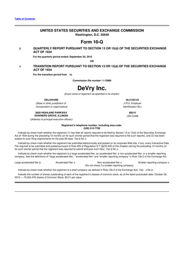 Thumbnail Adtalem Global Education
 10-Q Quarterly Report FY2011 