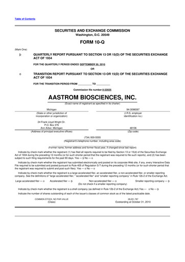 Thumbnail Vericel
 10-Q Quarterly Report FY 