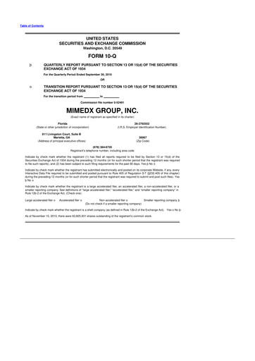 Thumbnail MiMedx Group 10-Q Quarterly Report FY 