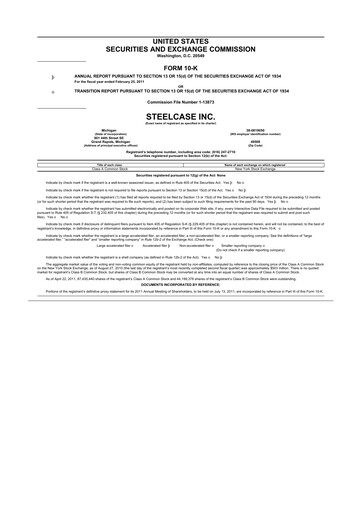 Thumbnail Steelcase 10-K Annual Report 