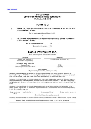 Thumbnail Chord Energy 10-Q Quarterly Report FY 