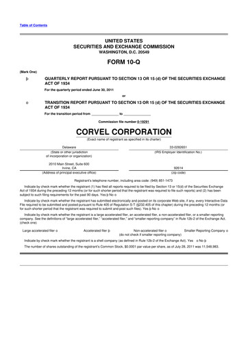 Thumbnail CorVel Corporation
 10-Q Quarterly Report FY2012 
