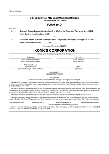 Thumbnail TeraWulf 10-Q Quarterly Report FY2011 