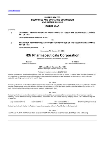 Thumbnail SELLAS Life Sciences 10-Q Quarterly Report FY2011 