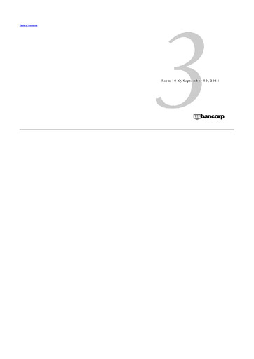 Miniature U.S. Bancorp 10-Q Rapport trimestriel 2011 