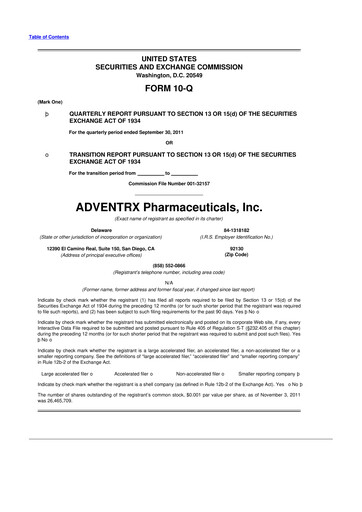 Thumbnail Savara 10-Q Quarterly Report FY2011 