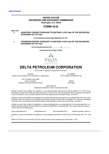 Miniature Par Pacific Holdings 10-Q Rapport trimestriel 2011 