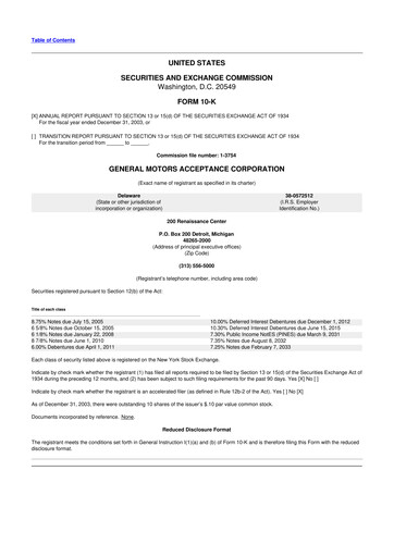Thumbnail Ally Financial 10-K Annual Report 