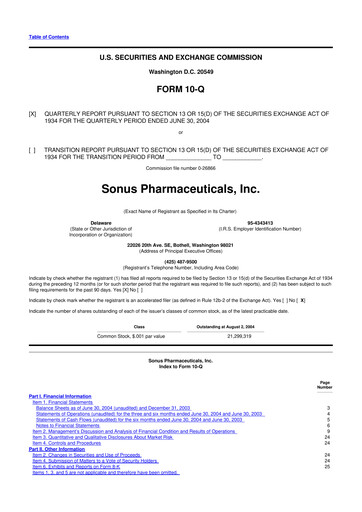 Thumbnail Achieve Life Sciences
 10-Q Quarterly Report FY 