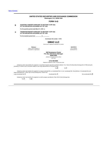 Thumbnail Ally Financial 10-Q Quarterly Report FY 