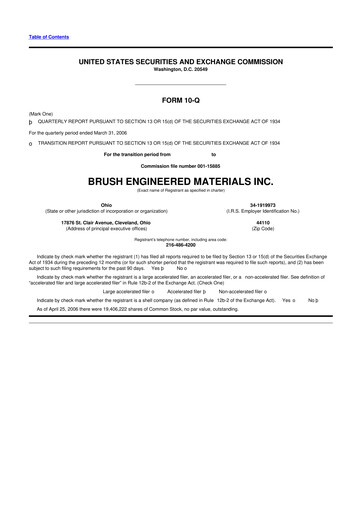 Thumbnail Materion
 10-Q Quarterly Report FY 