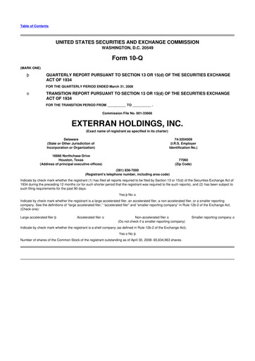 Miniature Archrock 10-Q Rapport trimestriel  