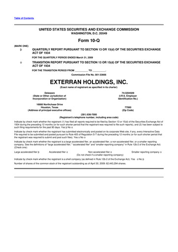 Miniature Archrock 10-Q Rapport trimestriel  