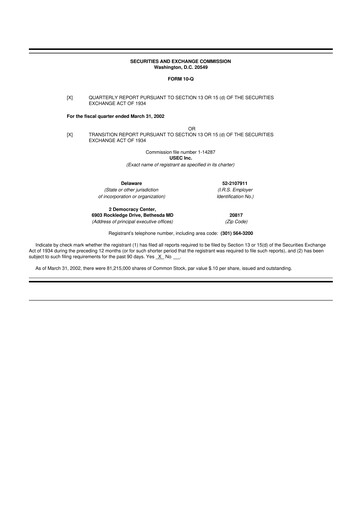 Vorschaubild Centrus Energy 10-Q Quartalsbericht  